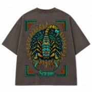 Zodiac Scorpion Graphic Tee - Image 4