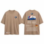 BMW E60 M5 Motorsport Graphic Oversized T-Shirt - Image 4